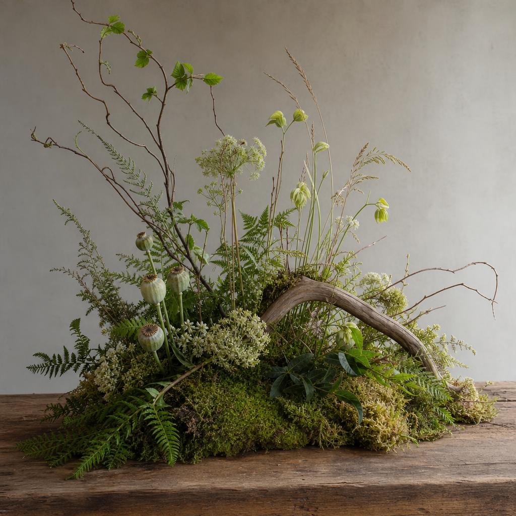 Compostable eco sympathy tribute